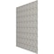 Ekena Millwork 19 5/8in. W x 19 5/8in. H Coralie EnduraWall Decorative 3D Wall Panel Covers 2.67 Sq. Ft. WP20X20CIFSM - alternate 6